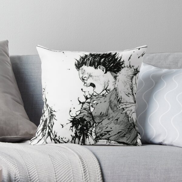 Akira Tetsuo Losing Arm Throw Pillow RB0908 product Offical akira Merch