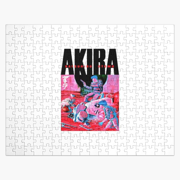 Akira Puzzles - Akira Green Japanese Cyberpunk City Explosion 